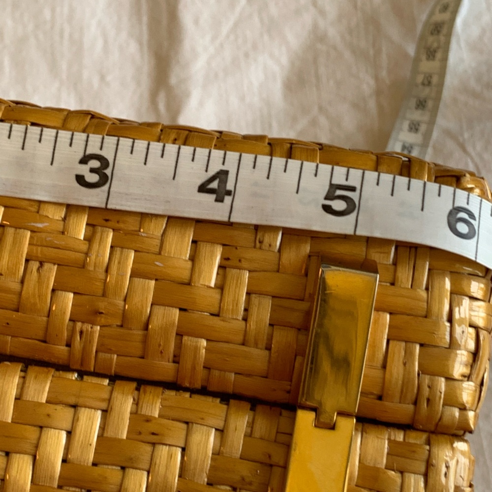 Vintage 1960s Extremely Rare Koret Straw Purse - Picture 13 of 15